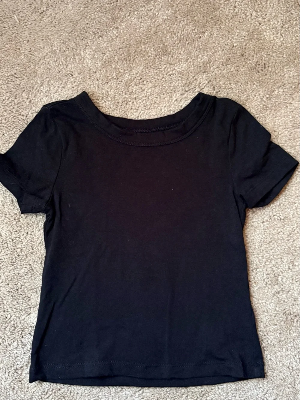 Old Navy Black Short Sleeve Kids Tee